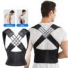 Back Shoulder Spine Belt - Corrective Posture Brace for Men & Women - Adjustable Lumbar Support - Breathable Mesh Material - Comfortable Fit Guaranteed