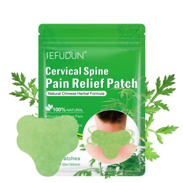 Clean Living 12 pcs Neck Pain Relief Patch plaster Self Heating Cervical Sticker Body Care (pack of 12)