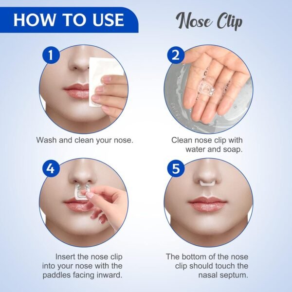Magnetic Anti-Snoring Nose Clip (Pack of 6) Snoring Stopper