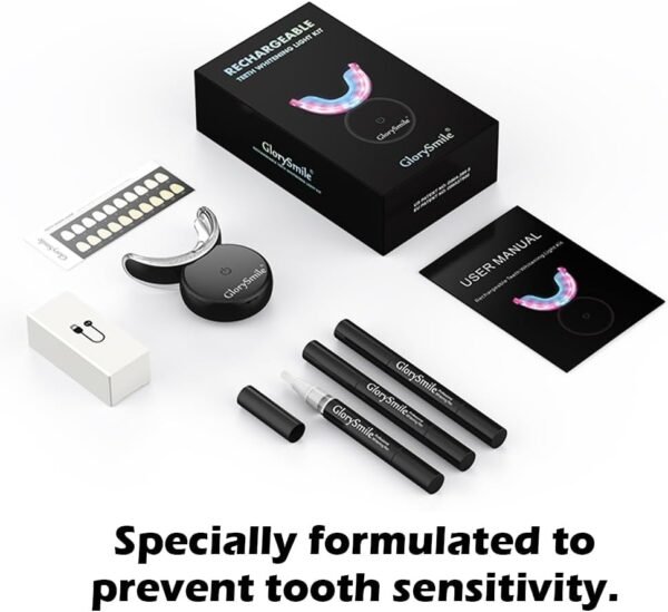 Glory Smile Teeth Whitening Kit with LED Light