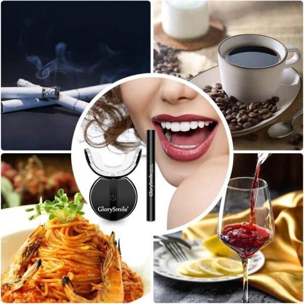 Glory Smile Teeth Whitening Kit with LED Light